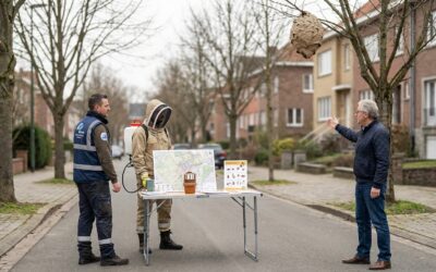 Aziatische horzels in Sint-Lambrechts-Woluwe: gids en interventie