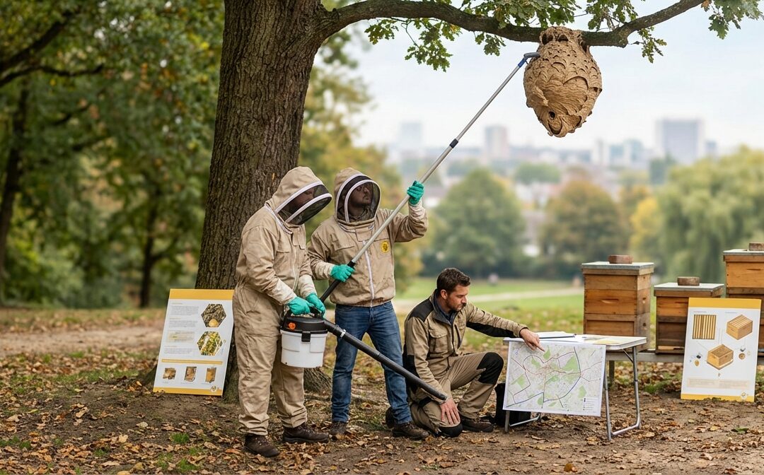 Asian hornets in Anderlecht: Destruction guide and local advice