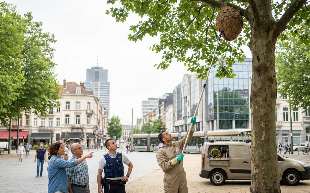Asian hornets in Saint-Josse: Guide and destruction solutions