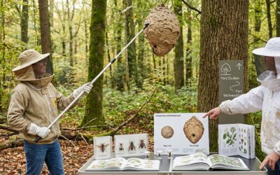 Wespennest in het bos: identificatie en interventie in het bos