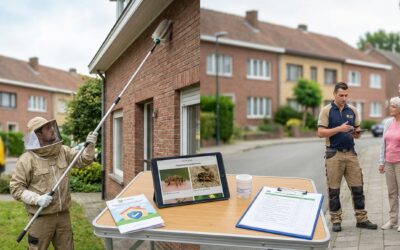 Wespennest in Laken: Gids voor interventie en tarieven in 1020