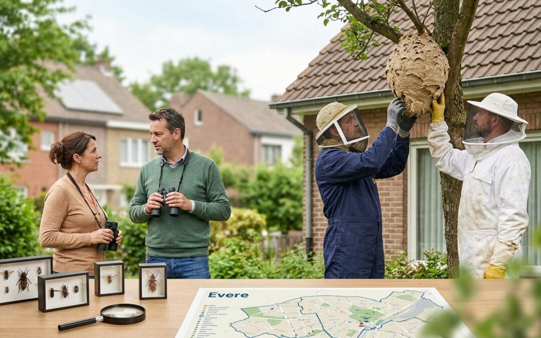 Wasp nest destruction in Evere: Guide and intervention in 1140