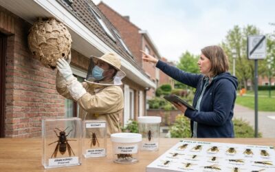 Nid de guêpes à Jette : Guide complet sur la destruction et l&rsquo;urgence