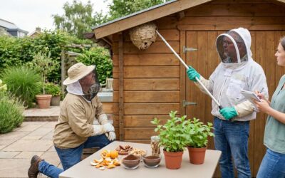 Faire fuir les guêpes : peut-on vraiment déplacer un nid installé ?