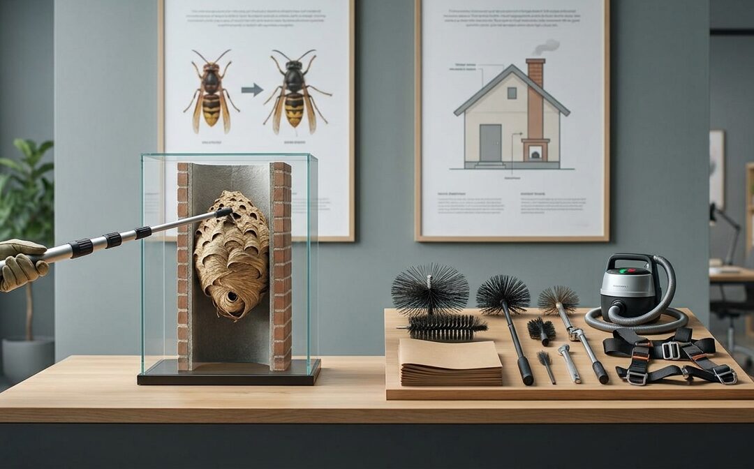 Horzelnest in de schoorsteen: Complete gids en oplossingen Hornets.be
